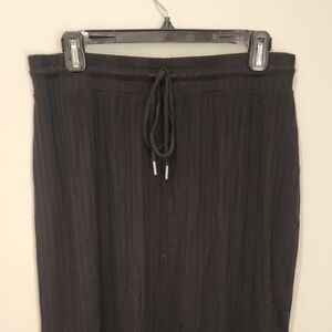 Cupcakes & Cashmere Charcoal Drawstring Skirt
